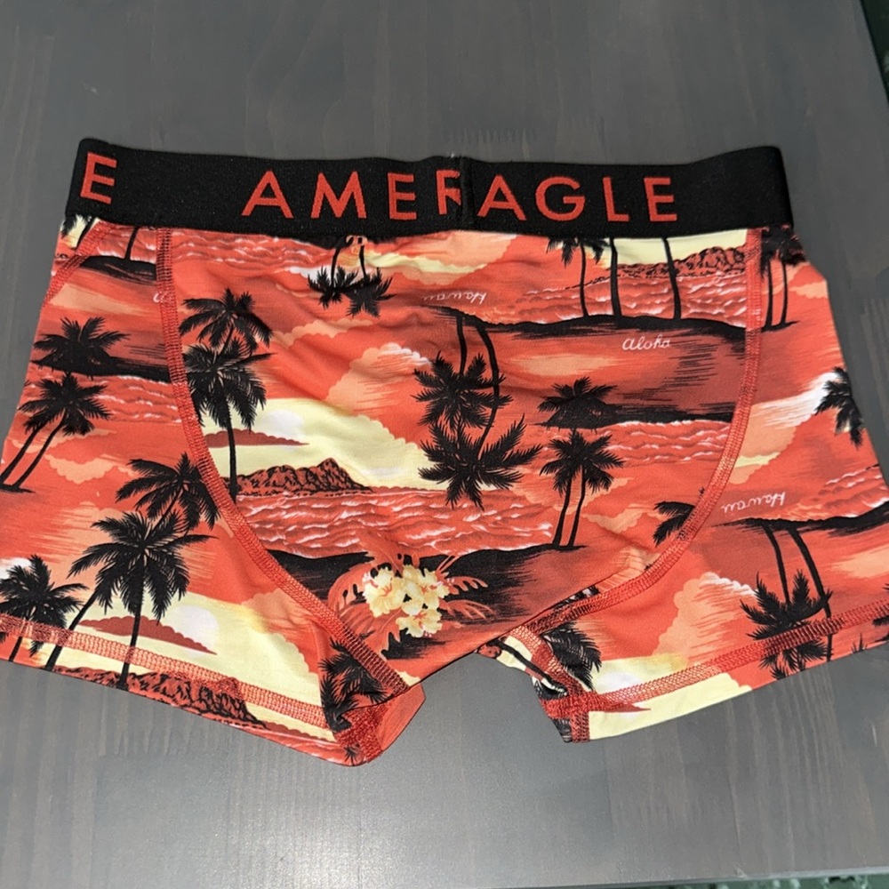 American Eagle Tropical Print Boxers - Picture 2 of 2